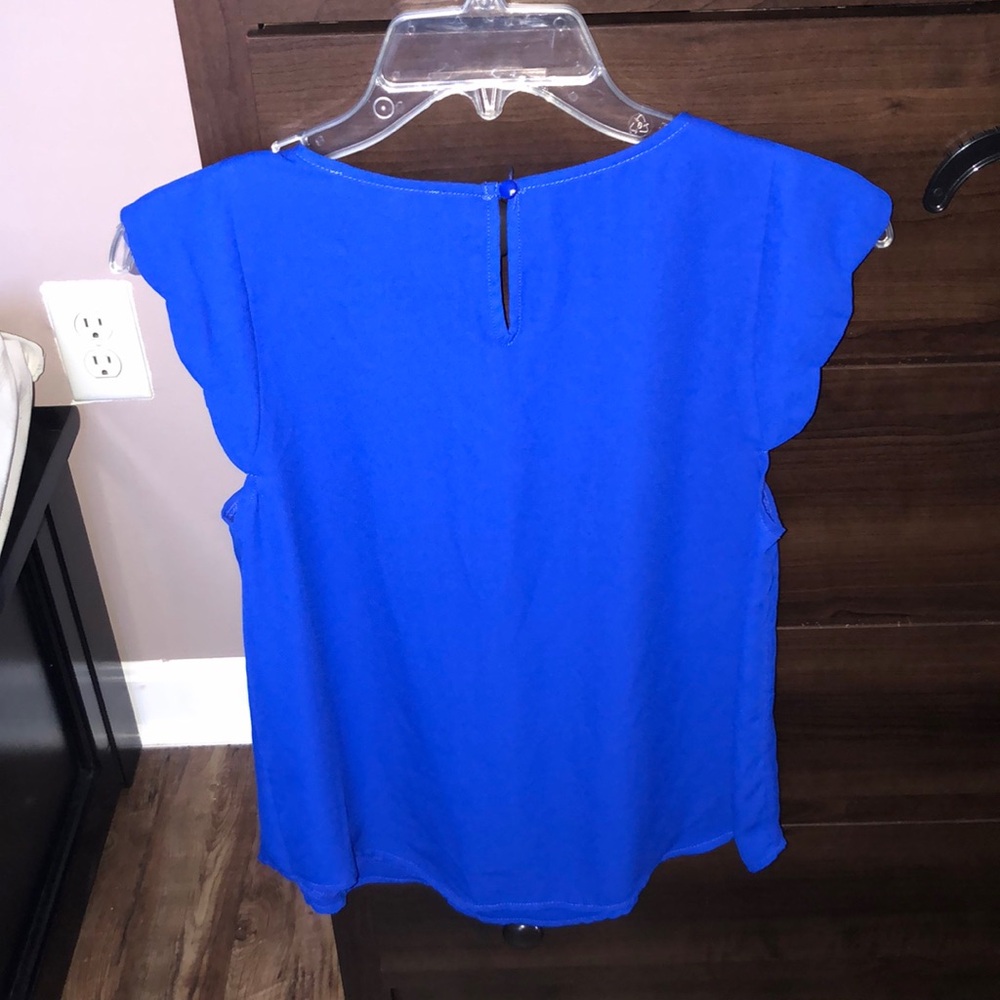 Royal Blue top in great condition - Picture 2 of 4